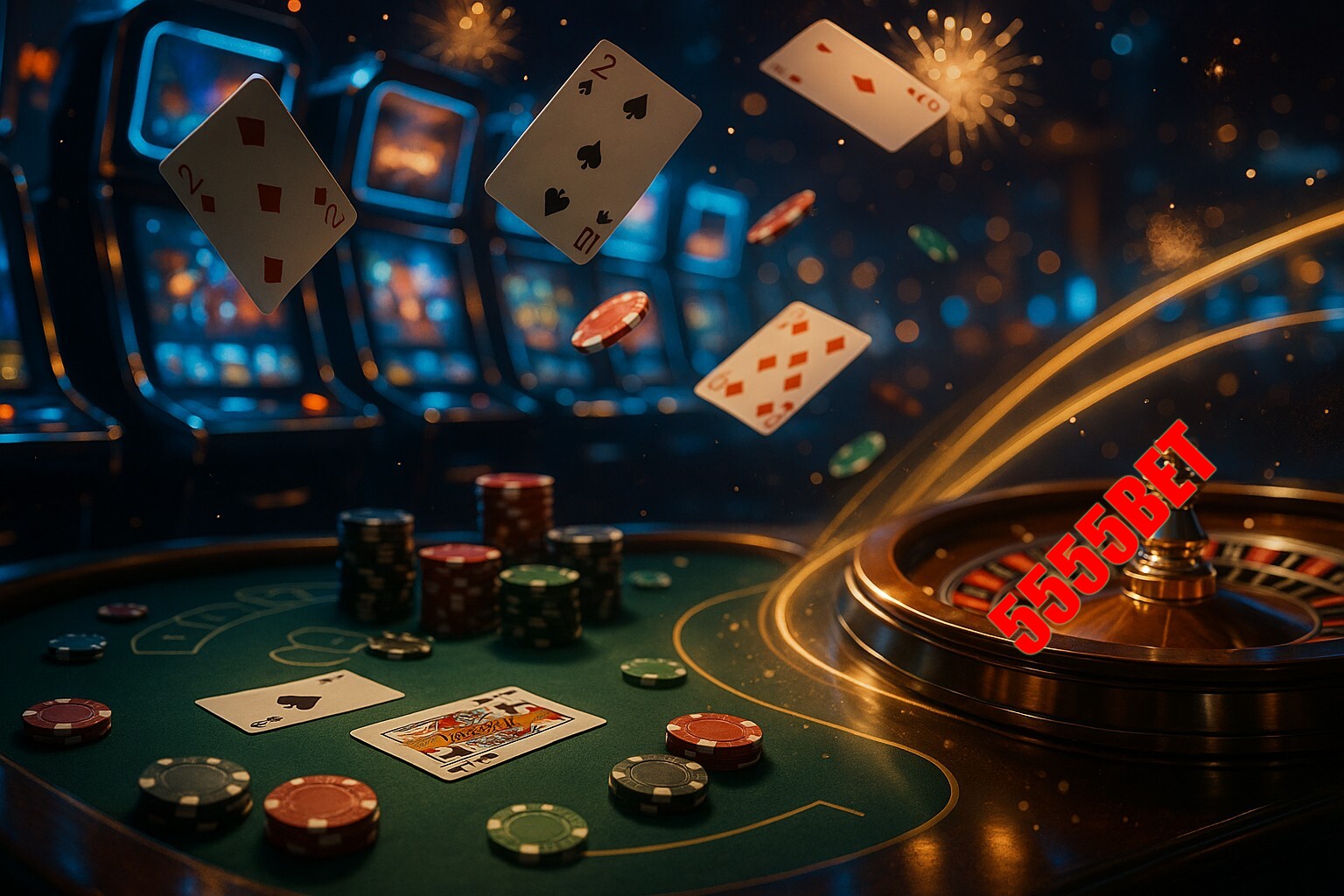 Jogos emocionantes no 5555BET