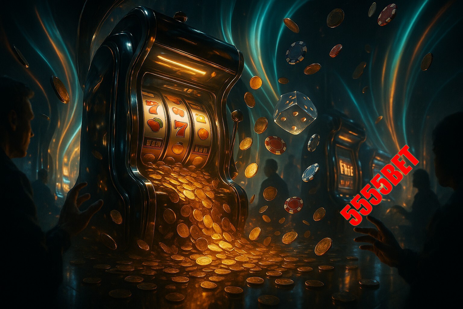 Diversos jogos de caça-níqueis