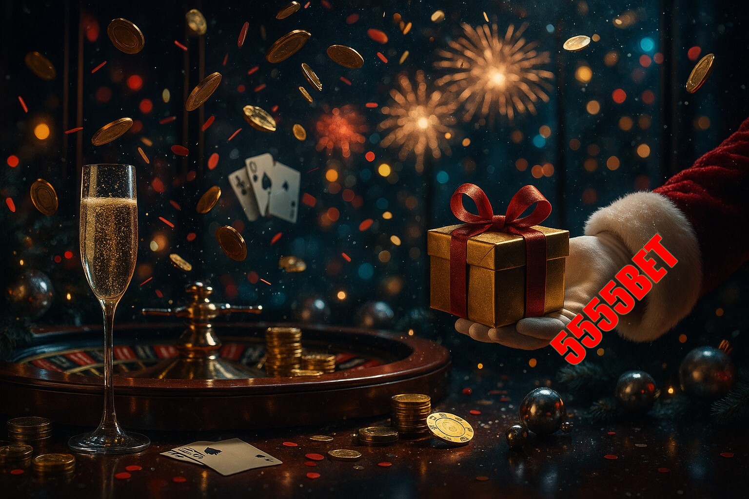 Promoções de Ano Novo no 5555BET